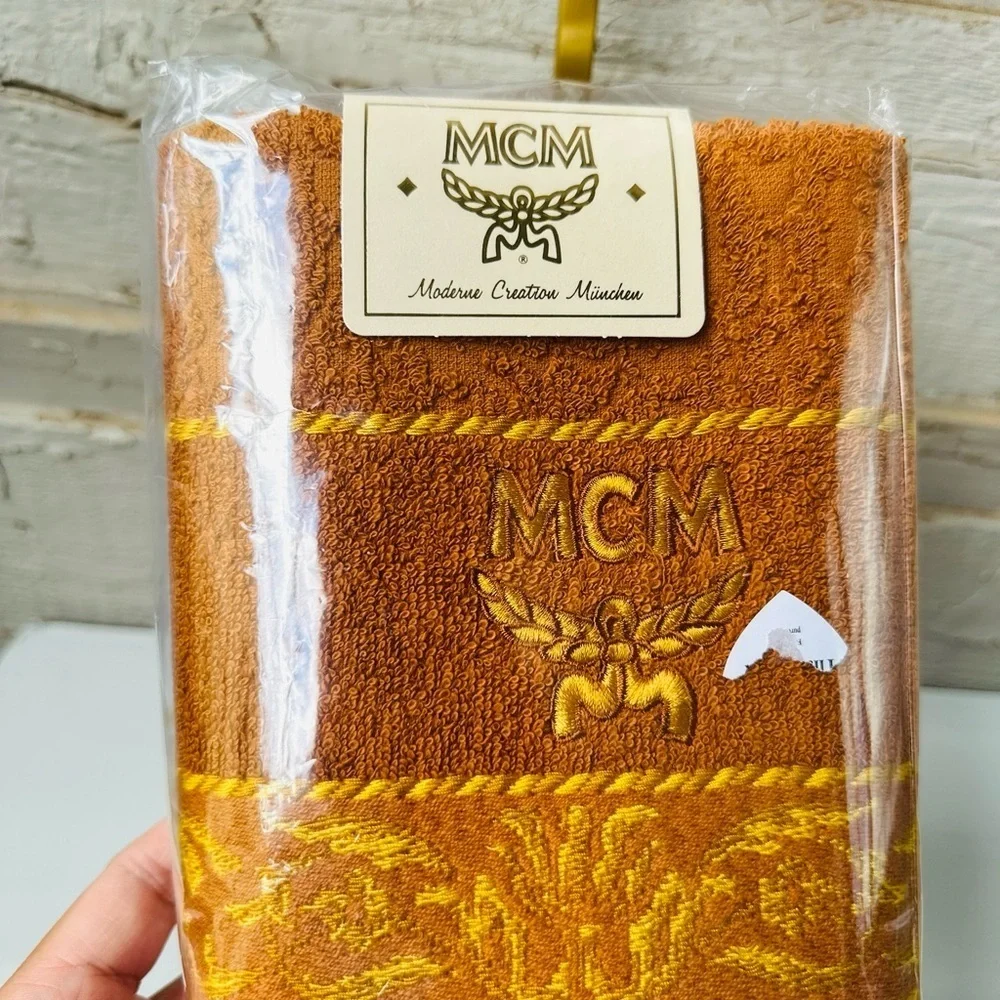 MCM face towels x 2. Brand new.
